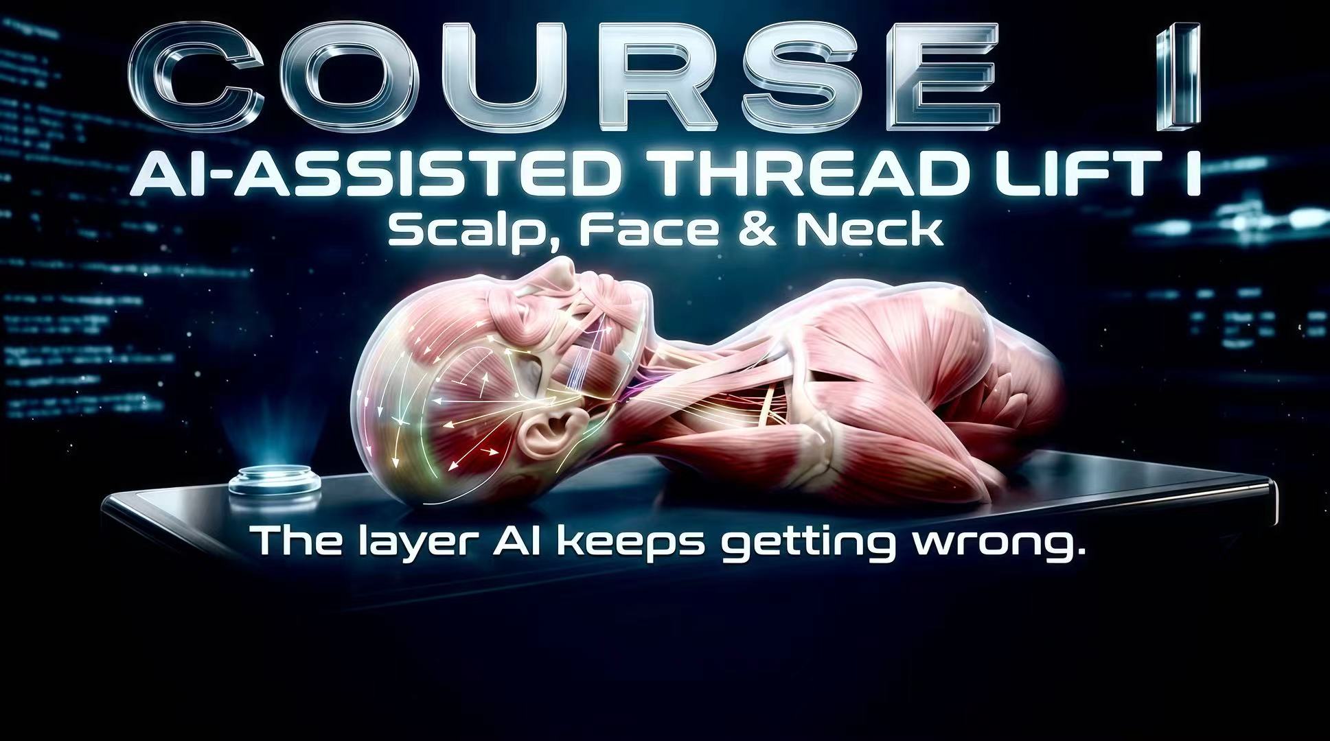 AI-Assisted Thread Lift I: Scalp, Face & Neck